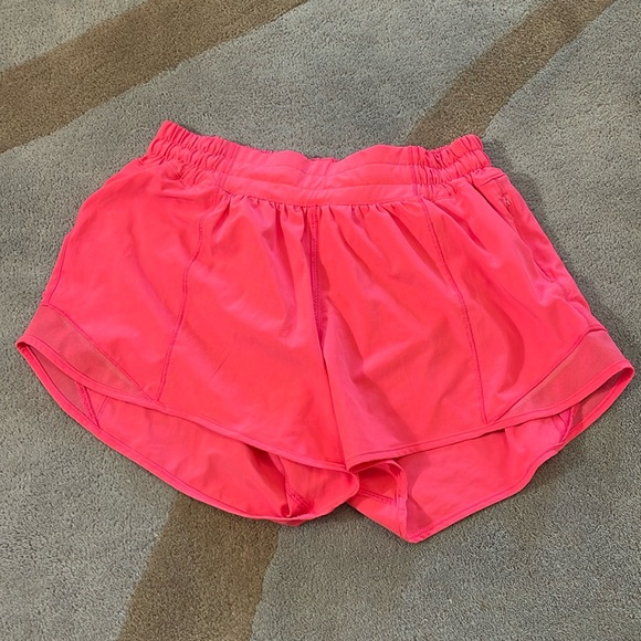 lululemon athletica Pants - Lululemon Highlight Pink Hotty Hot Shorts *Tall